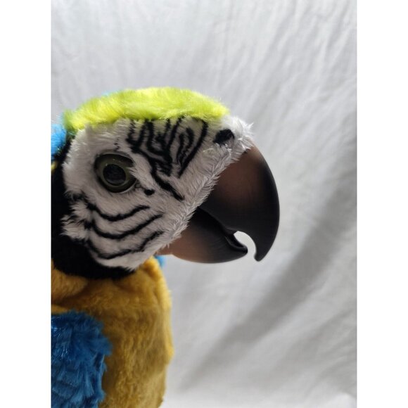 Hasbro FurReal Friends SQUAWKERS MACAW McCaw Parrot Interactive Bird- RARE - Picture 5 of 15